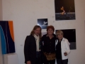 Con Alberto Battaglioli e Huguette Girauds